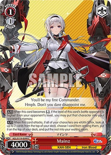 Mainz, Azur Lane Vol. 2 AZL/S119-E090 C