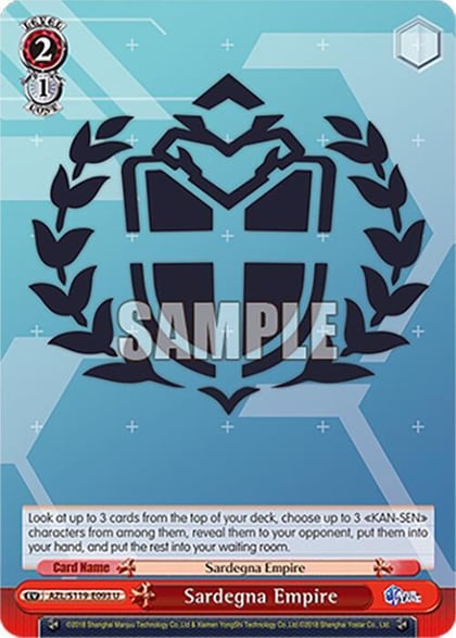 Sardegna Empire, Azur Lane Vol. 2 AZL/S119-E093 U