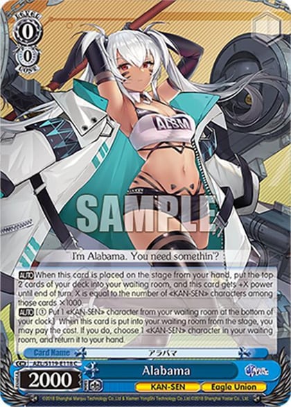 Alabama, Azur Lane Vol. 2 AZL/S119-E118 C