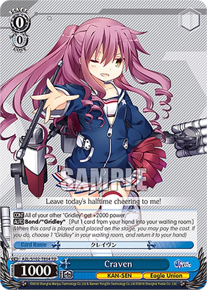 Craven, Azur Lane AZL/S102-TE04 TD