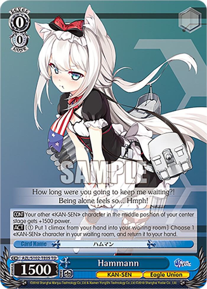Hammann, Azur Lane AZL/S102-TE05 TD