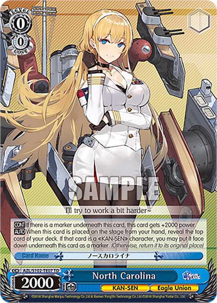 North Carolina, Azur Lane AZL/S102-TE07 TD