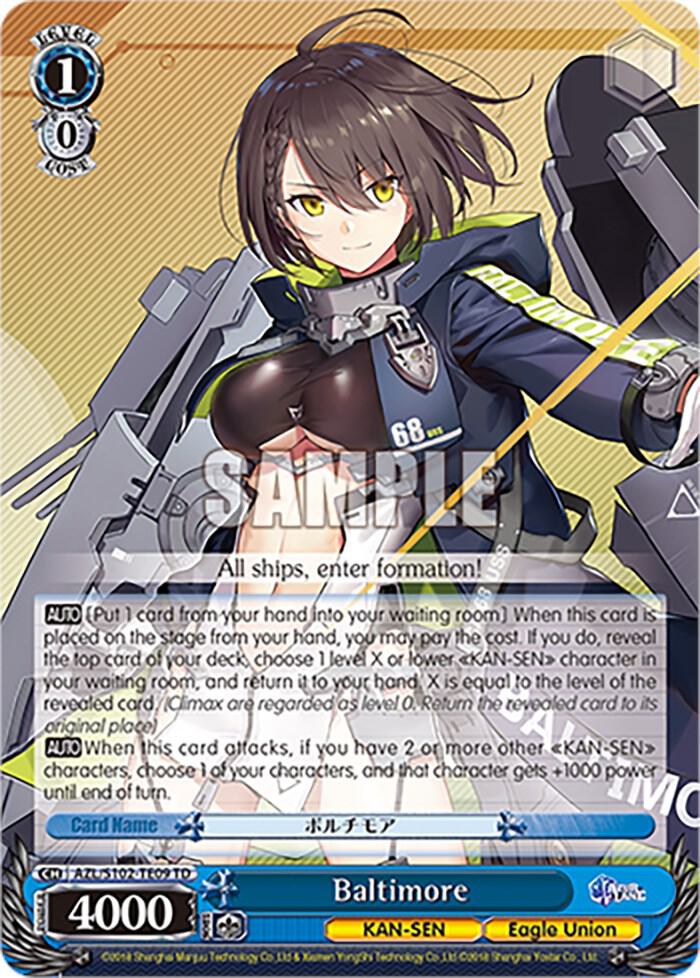 Baltimore, Azur Lane AZL/S102-TE09 TD