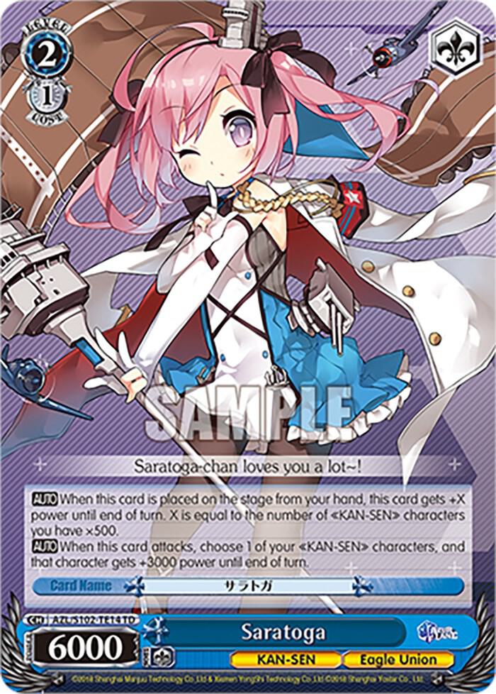 Saratoga, Azur Lane AZL/S102-TE14 TD