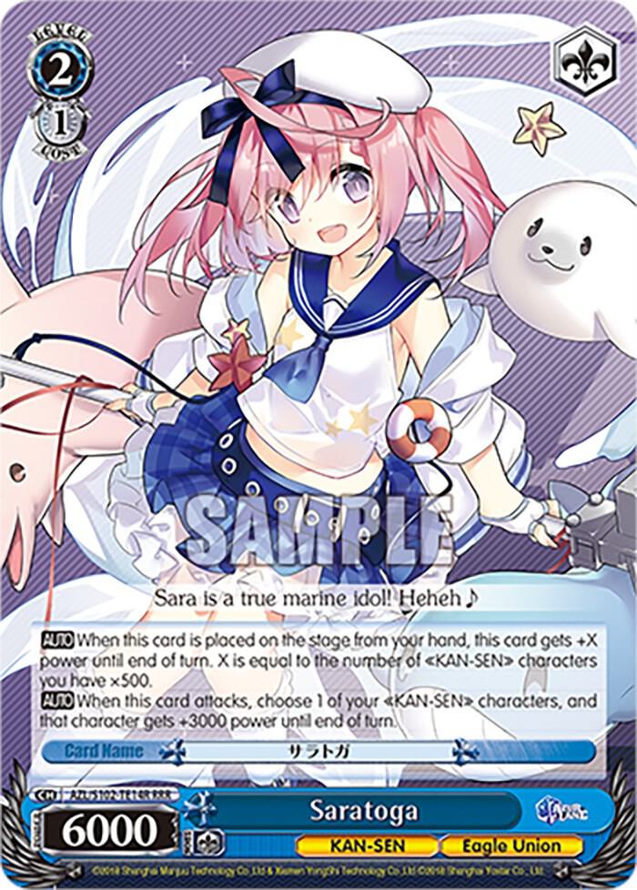 Saratoga (RRR), Azur Lane AZL/S102-TE14R RRR