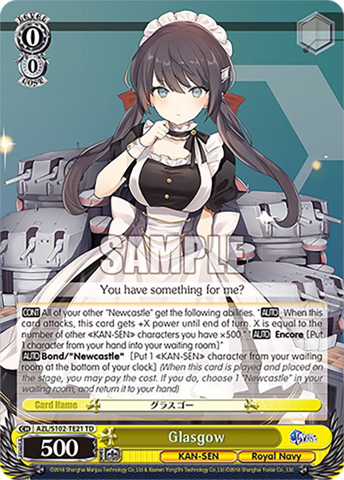 Glasgow, Azur Lane AZL/S102-TE21 TD