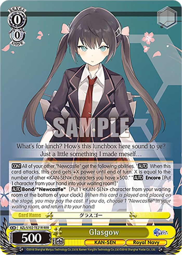 Glasgow (RRR), Azur Lane AZL/S102-TE21R RRR