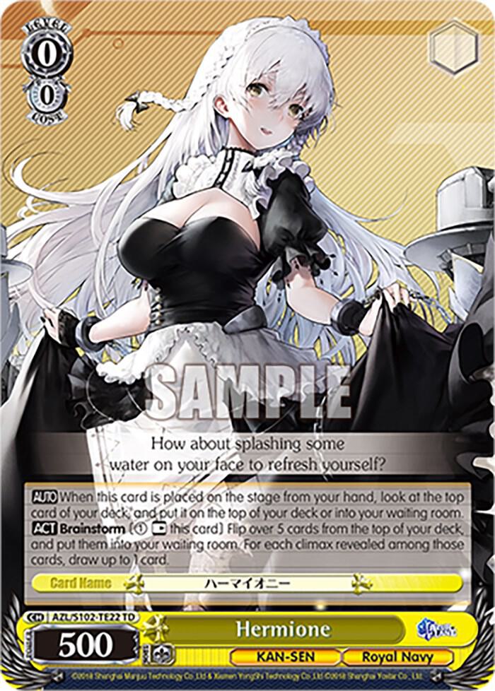 Hermione, Azur Lane AZL/S102-TE22 TD