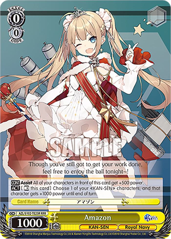 Amazon (RRR), Azur Lane AZL/S102-TE23R RRR