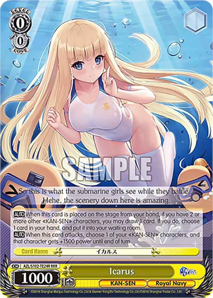 Icarus (RRR), Azur Lane AZL/S102-TE24R RRR