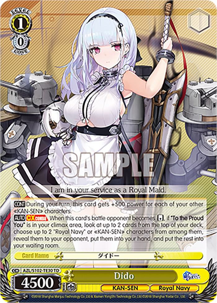 Dido, Azur Lane AZL/S102-TE30 TD