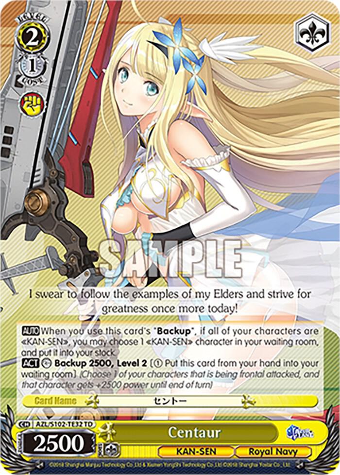 Centaur, Azur Lane AZL/S102-TE32 TD