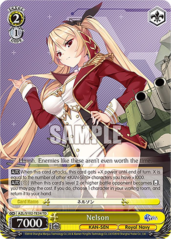 Nelson, Azur Lane AZL/S102-TE34 TD