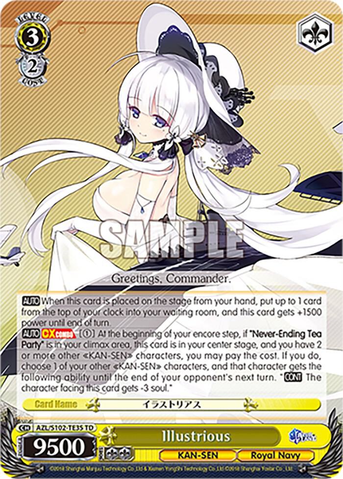 Illustrious, Azur Lane AZL/S102-TE35 TD