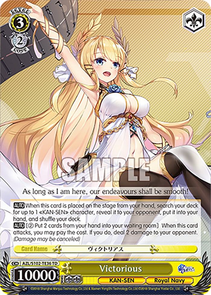 Victorious, Azur Lane AZL/S102-TE36 TD