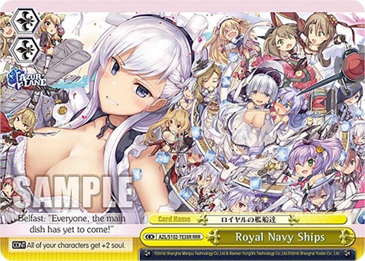 Royal Navy Ships (RRR), Azur Lane AZL/S102-TE38R RRR