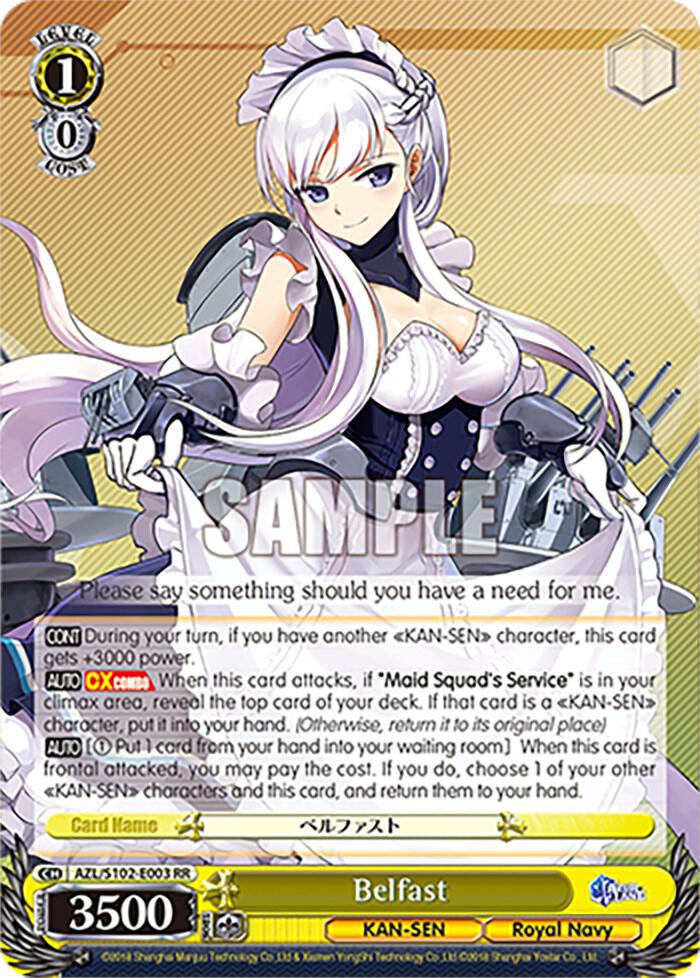 Belfast, Azur Lane AZL/S102-E003 RR