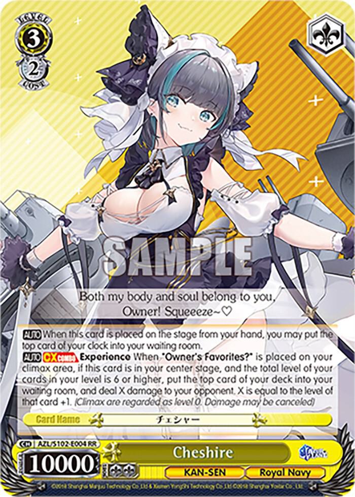 Cheshire, Azur Lane AZL/S102-E004 RR
