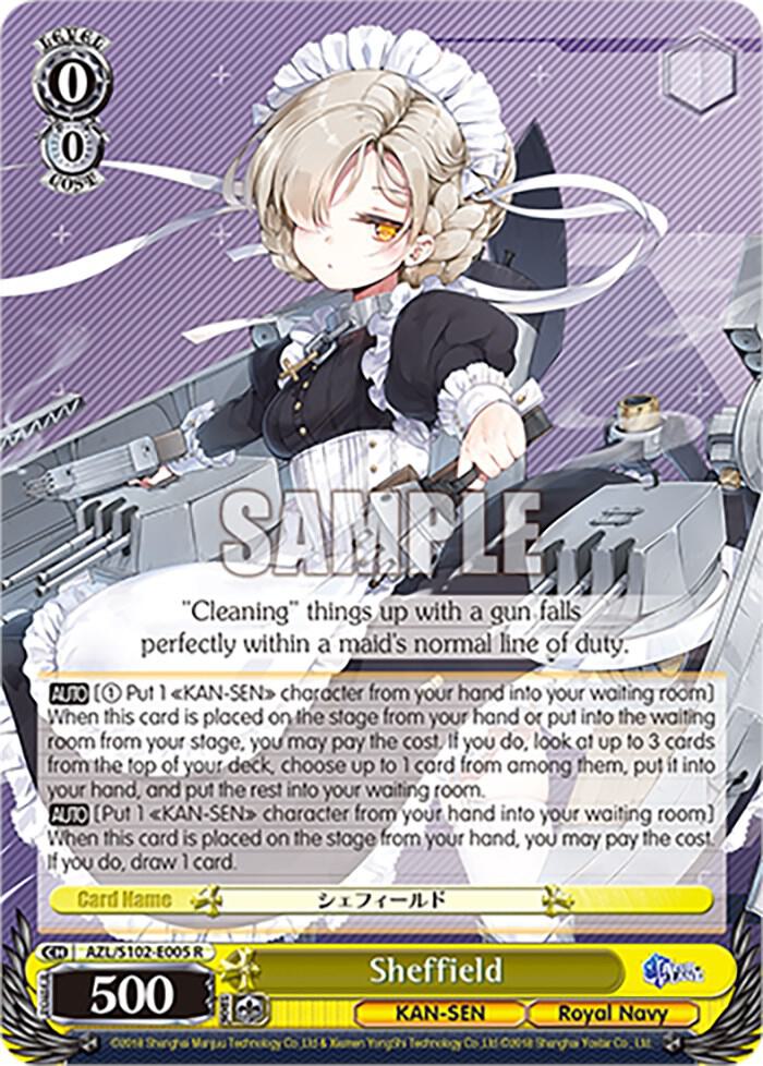 Sheffield, Azur Lane AZL/S102-E005 R