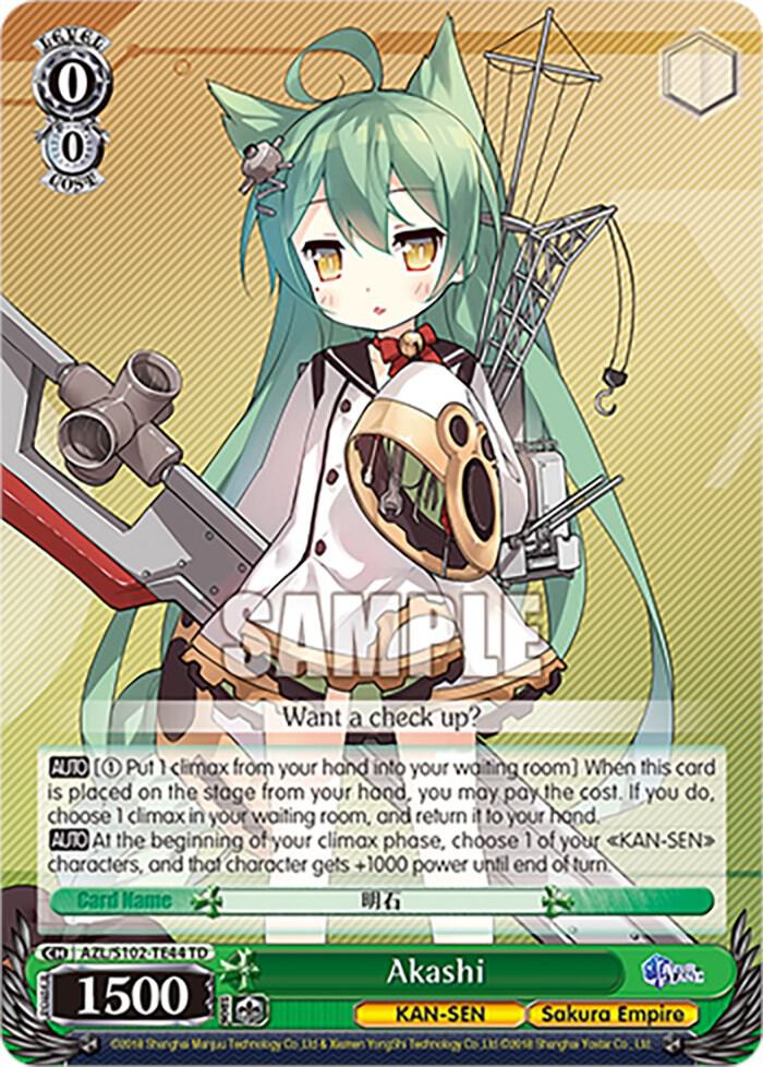 Akashi, Azur Lane AZL/S102-TE44 TD