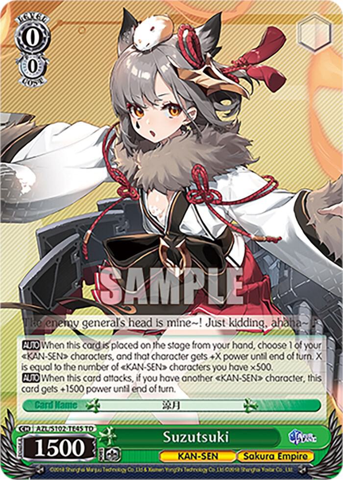 Suzutsuki, Azur Lane AZL/S102-TE45 TD