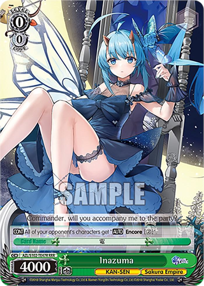Inazuma (RRR), Azur Lane AZL/S102-TE47R RRR