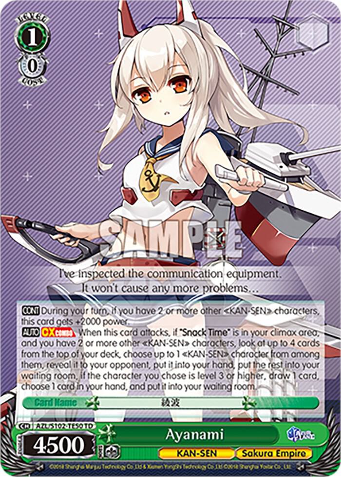 Ayanami, Azur Lane AZL/S102-TE50 TD