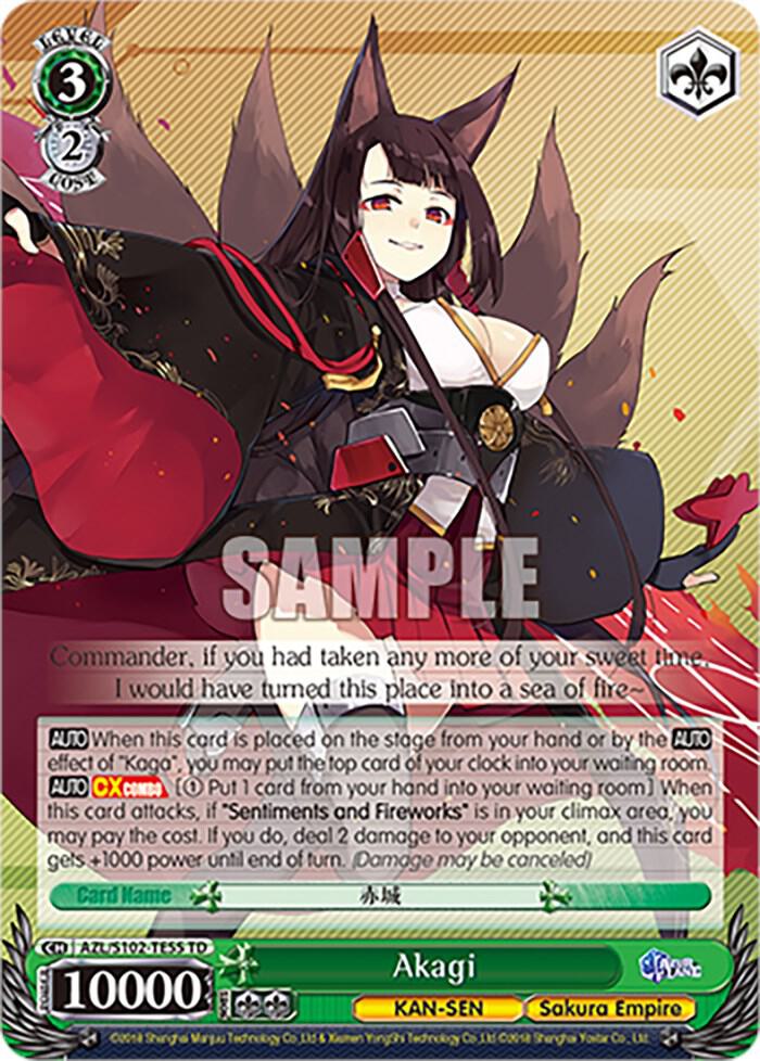 Akagi, Azur Lane AZL/S102-TE55 TD