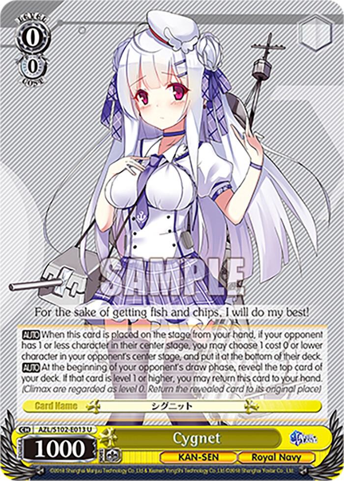Cygnet, Azur Lane AZL/S102-E013 U