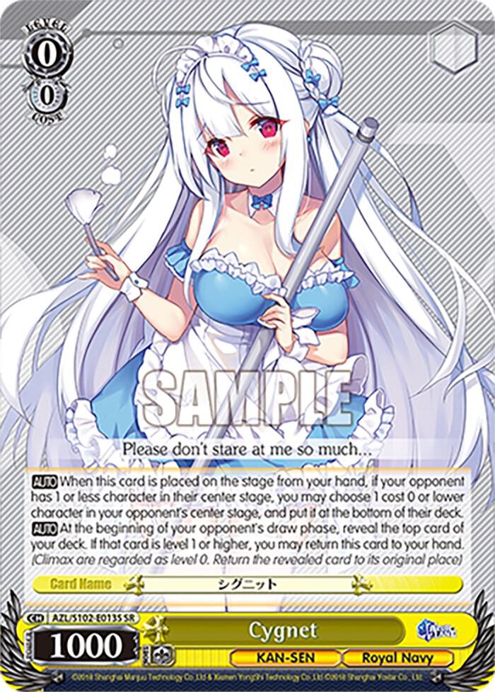 Cygnet (SR), Azur Lane AZL/S102-E013S SR