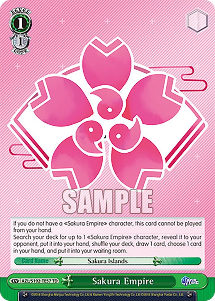 Sakura Empire, Azur Lane AZL/S102-TE57 TD