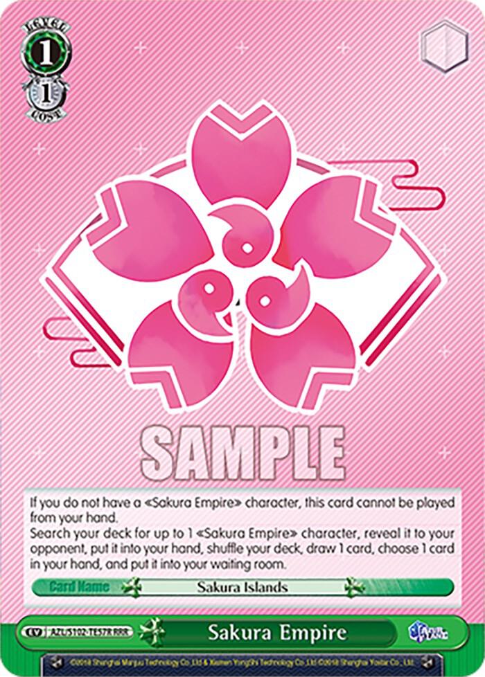 Sakura Empire (RRR), Azur Lane AZL/S102-TE57R RRR