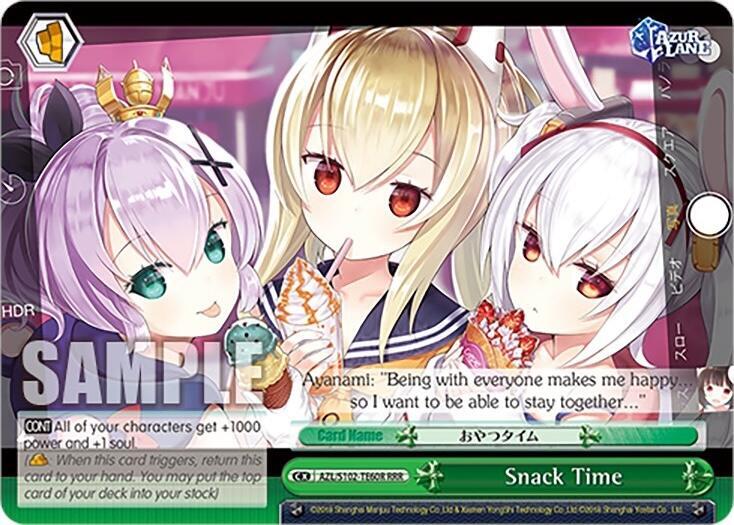 Snack Time (RRR), Azur Lane AZL/S102-TE60R RRR