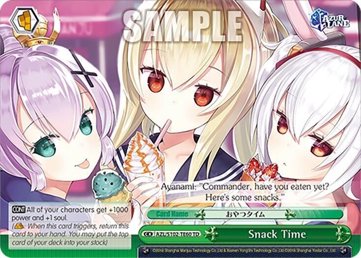 Snack Time, Azur Lane AZL/S102-TE60 TD