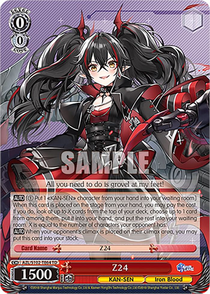 Z24, Azur Lane AZL/S102-TE64 TD
