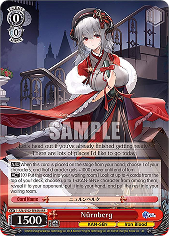 Nurnberg (RRR), Azur Lane AZL/S102-TE65R RRR