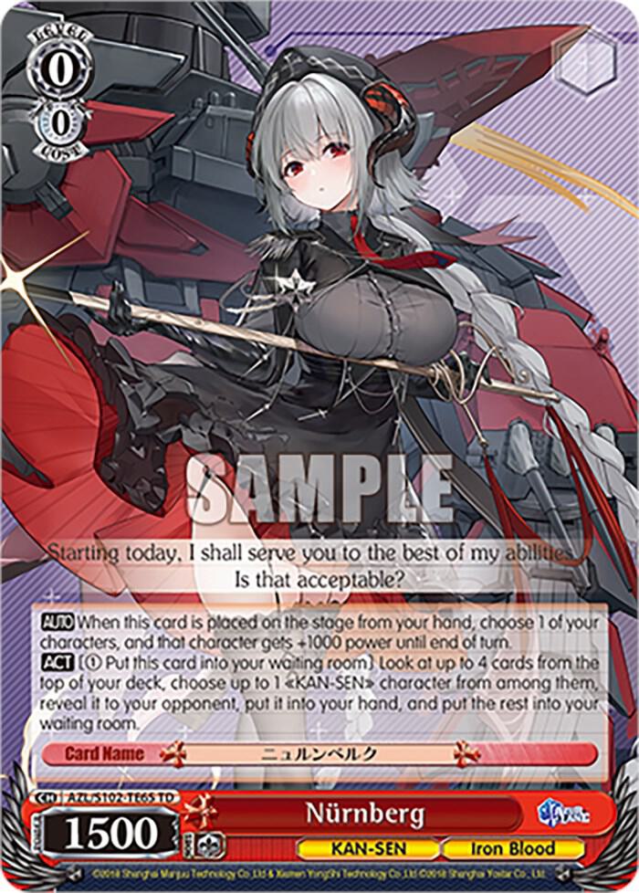 Nurnberg, Azur Lane AZL/S102-TE65 TD