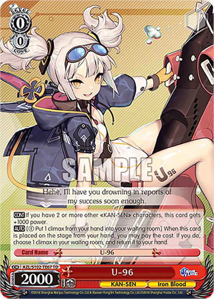 U-96, Azur Lane AZL/S102-TE67 TD