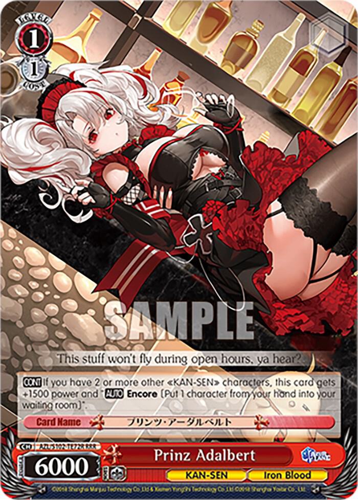 Prinz Adalbert (RRR), Azur Lane AZL/S102-TE72R RRR