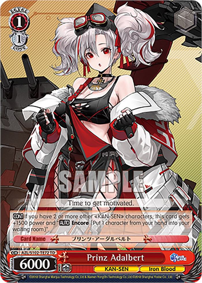 Prinz Adalbert, Azur Lane AZL/S102-TE72 TD