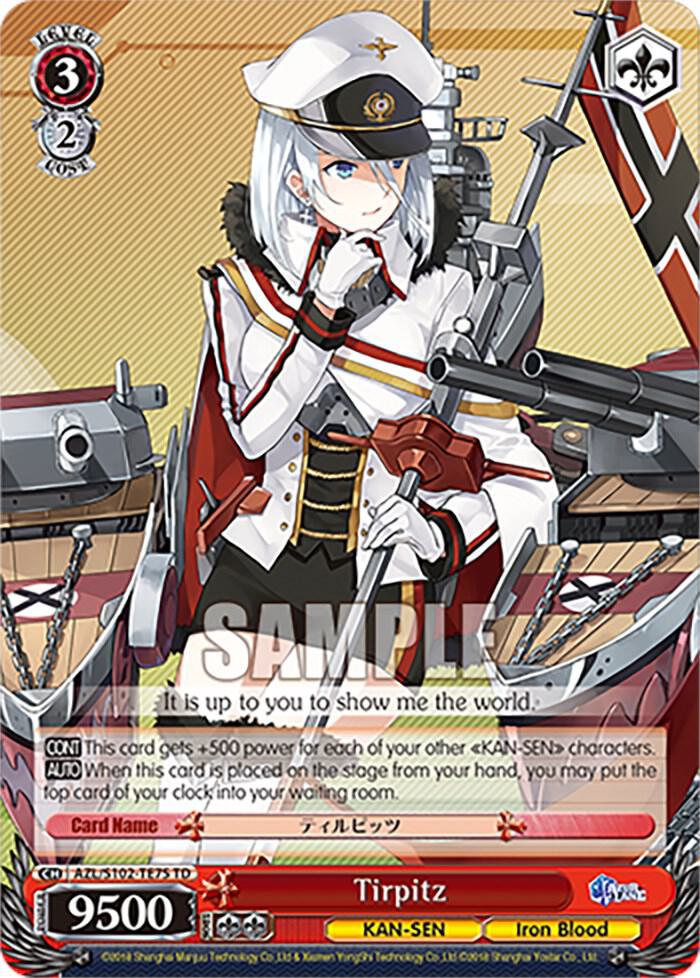 Tirpitz, Azur Lane AZL/S102-TE75 TD