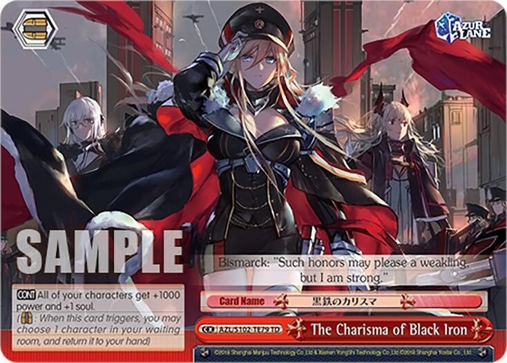 The Charisma of Black Iron, Azur Lane AZL/S102-TE79 TD