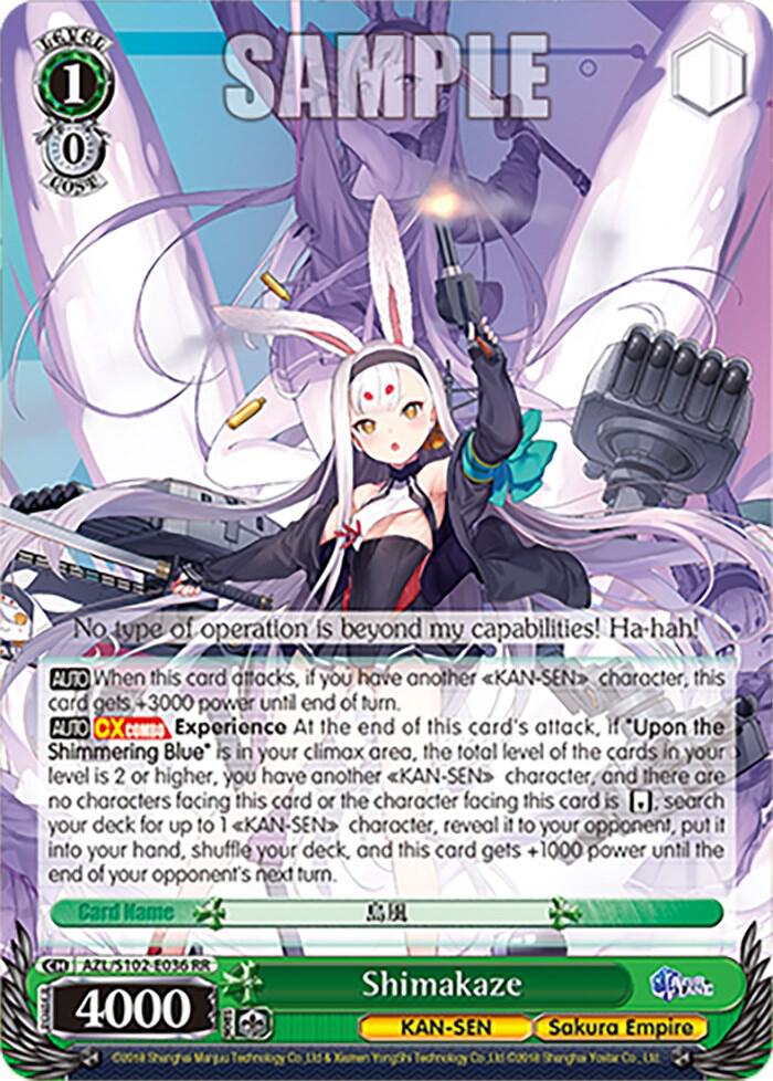 Shimakaze, Azur Lane AZL/S102-E036 RR