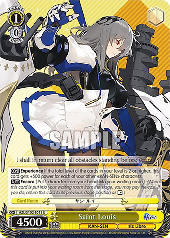 Saint Louis, Azur Lane AZL/S102-E018 U