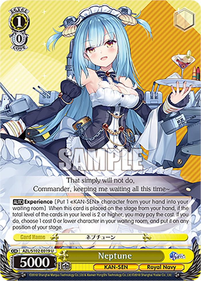 Neptune, Azur Lane AZL/S102-E019 U
