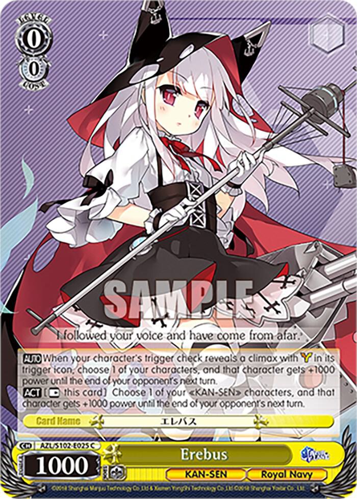 Erebus, Azur Lane AZL/S102-E025 C