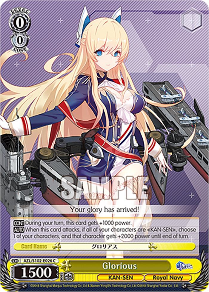 Glorious, Azur Lane AZL/S102-E026 C