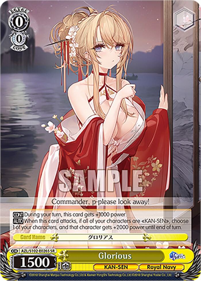 Glorious (SR), Azur Lane AZL/S102-E026S SR