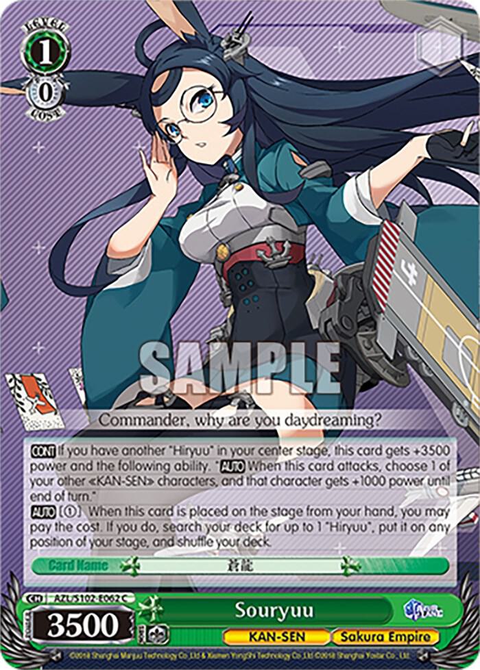 Souryuu, Azur Lane AZL/S102-E062 C