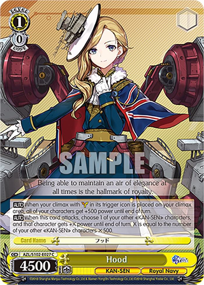 Hood, Azur Lane AZL/S102-E027 C